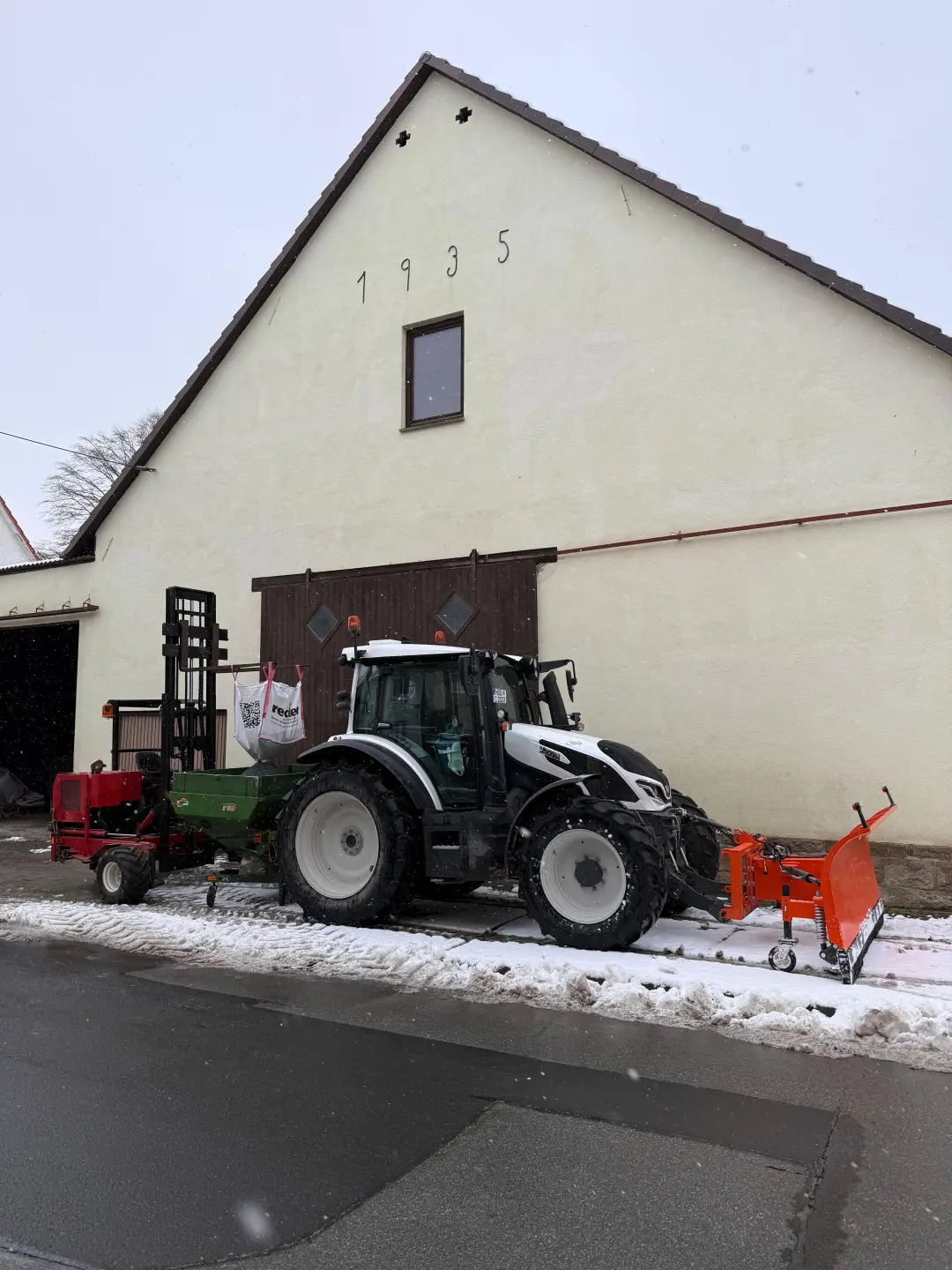 Winterdienst im Windpark