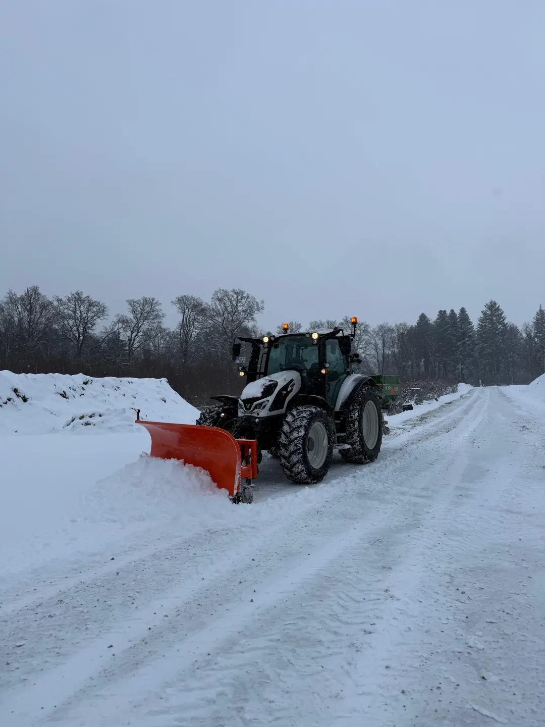 Winterdienst im Windpark